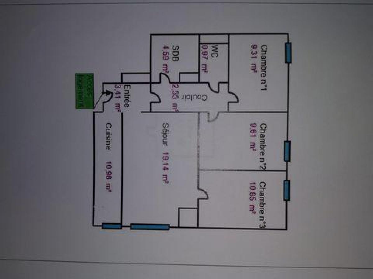 3 bedrooms Condo in Dijon, France No. 13285