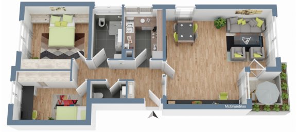 3-Zimmer Wohnung in Esslingen, Germany, Nr. 285745 11