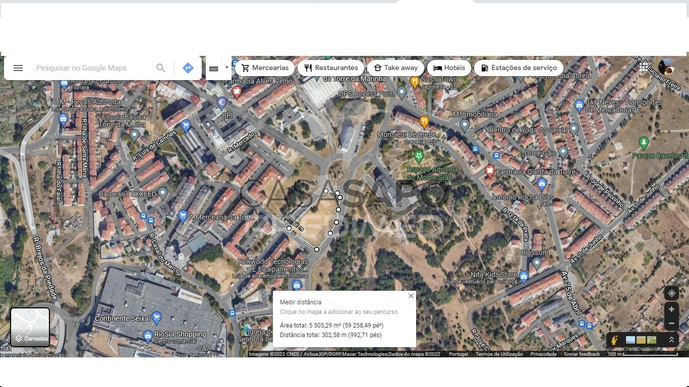  Land in Quarteira, Portugal No. 196611