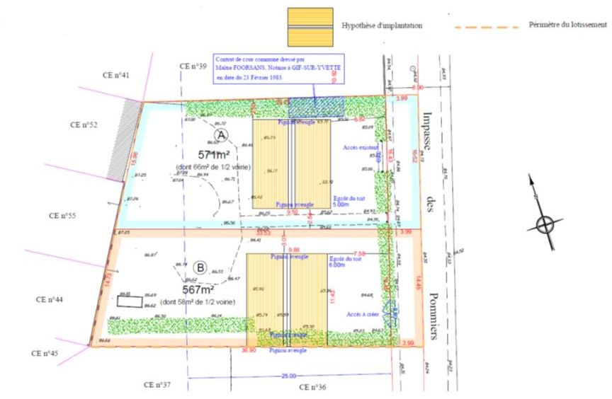 Terrain à Gif-sur-Yvette, France No. 112357