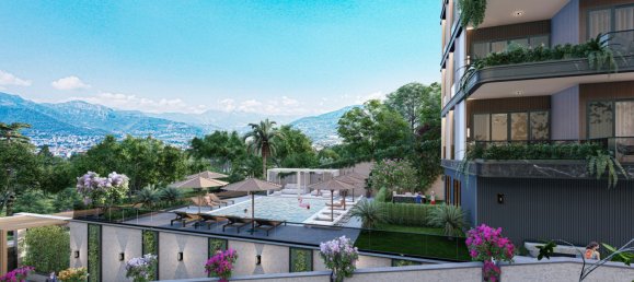 شقة 1+1 في Alanya, Turkey رقم 27467 14