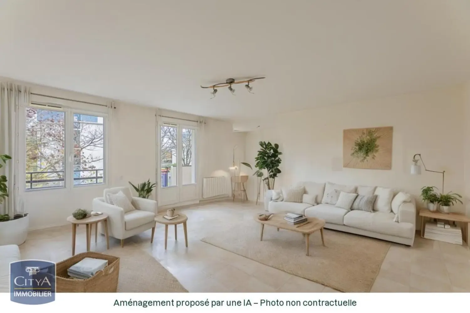 3غرفة شقة في Chambray-les-Tours, France رقم 158949