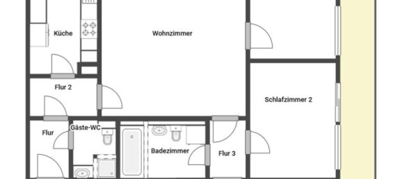 Apartamento T2 em Harburg, Germany N.º 320443 5