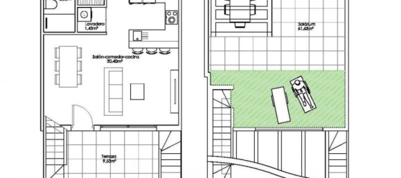 Bungalow de 2 dormitorios en Pilar de la Horadada, Spain No. 287530 7