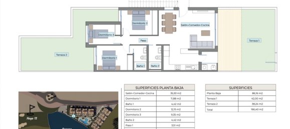 3 Schlafzimmer Bungalow in Finestrat, Spain, Nr. 9279 6