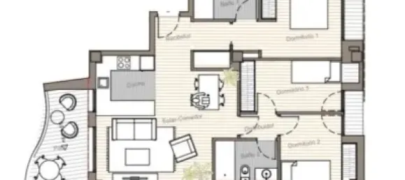 3 غرف نوم شقة في Sabadell, Spain رقم 182596 11