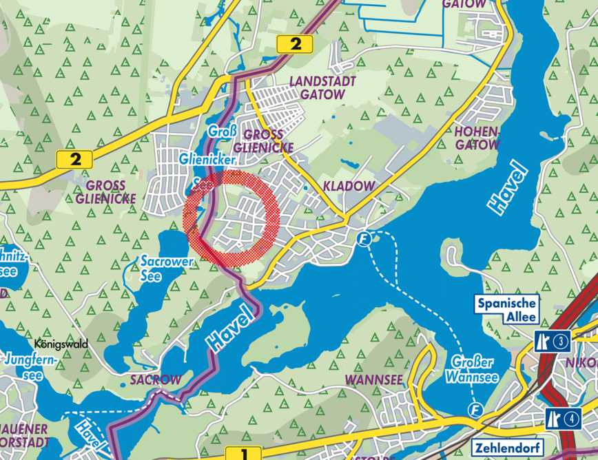 Terreno en Kladow, Germany No. 258634