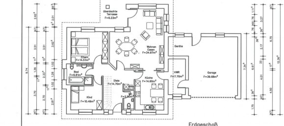 Бунгало с 2 спальнями в Эмсланд, Германия № 127451 7