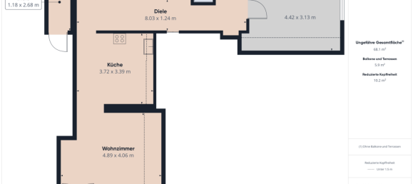 2-Zimmer Wohnung in Bad Goisern am Hallstättersee, Austria, Nr. 253263 28