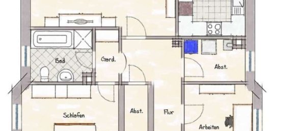 2 bedrooms Apartment in Luneburg, Germany No. 88968 10