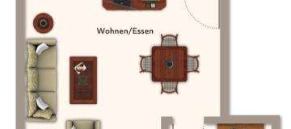 2 rooms Apartment in Biberach, Germany No. 69470 2