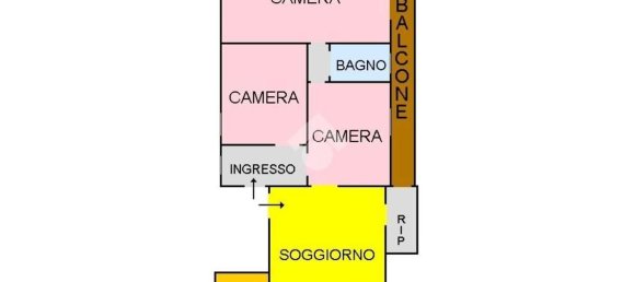 4غرفة شقة في Monreale, Italy رقم 87427 33