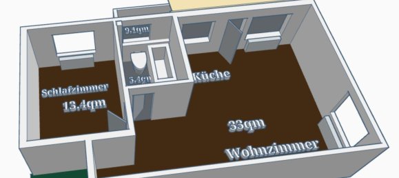 1 bedroom Apartment in Darmstadt-Dieburg, Germany No. 246082 19