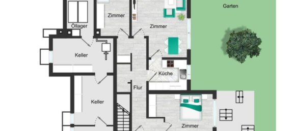 10غرفة تاون هاوس في Ostalbkreis, Germany رقم 359347 5