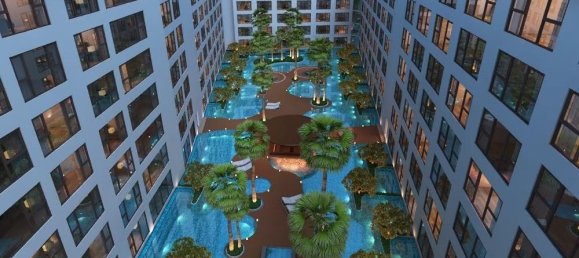 2-salle Appartement à Pattaya, Thailand No. 66748 21