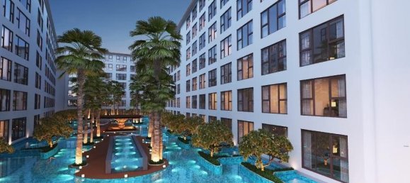 2-salle Appartement à Pattaya, Thailand No. 66748 17