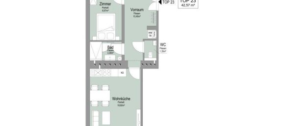 2 rooms Apartment in Hernals, Austria No. 234256 10