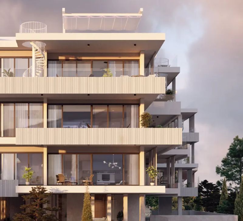 Apartamento de 3 dormitorios en Mesa Geitonia, Cyprus No. 9384