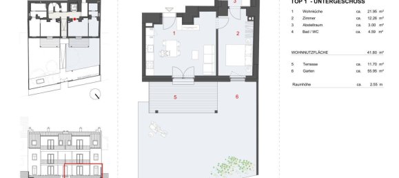 2غرفة شقة في Hietzing, Austria رقم 137445 14