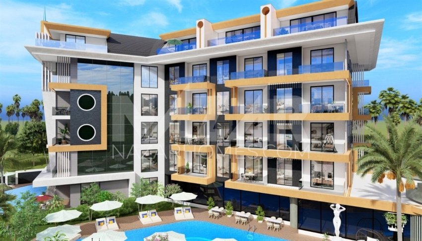 Apartment 1+1 in Alanya, Turkey No. 14379