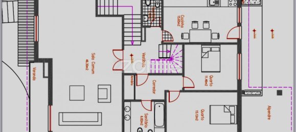 3 غرف نوم منزل في Gondomar, Portugal رقم 103502 32