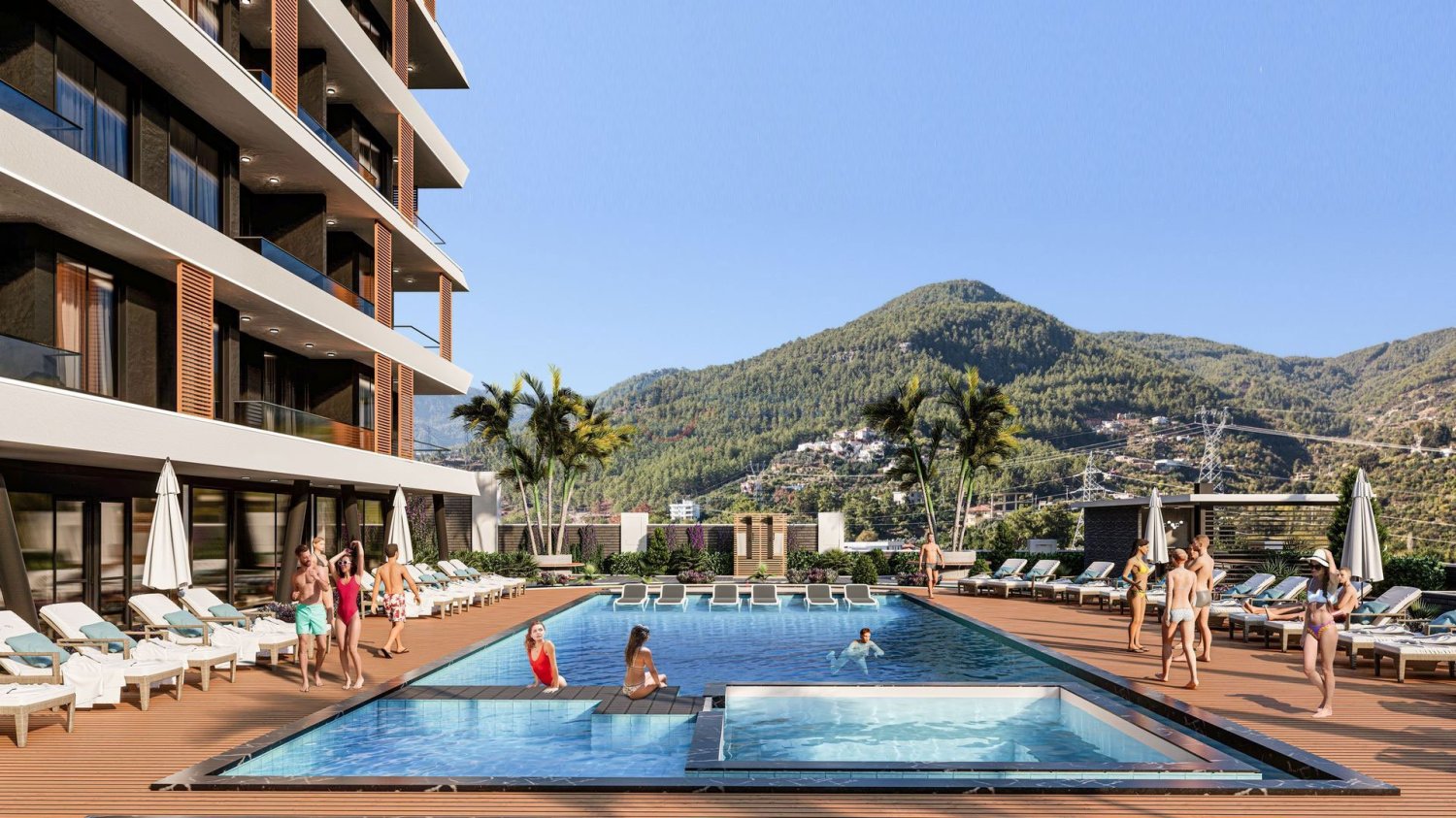 Apartment 1+1 in Alanya, Turkey No. 47157