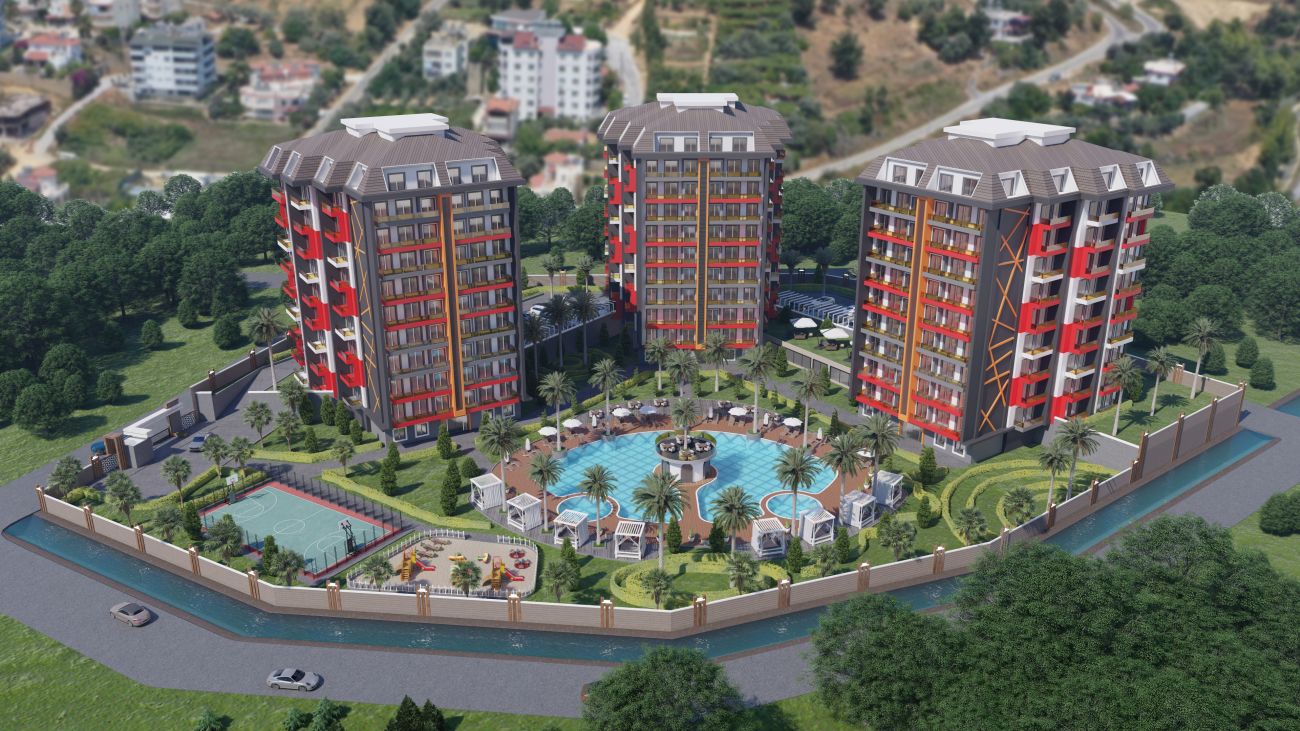 Apartamento de 3+1 en Alanya, Turkey No. 25248
