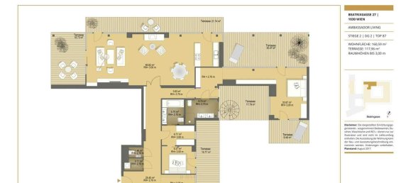 3-Zimmer Penthouse in Wien, Austria, Nr. 222862 13