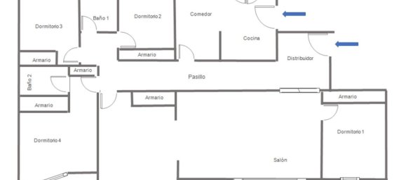 4 غرف نوم شقة في Palencia, Spain رقم 181093 44