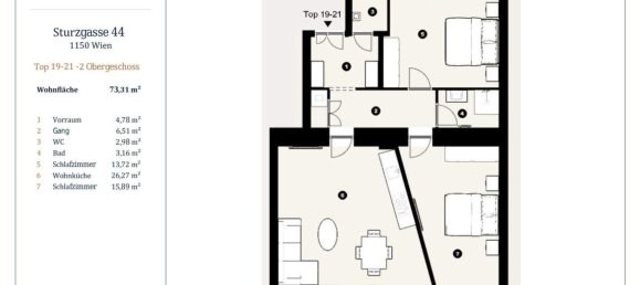 Apartamento de 3 habitaciónes en Rudolfsheim-Funfhaus, Austria No. 26264 9