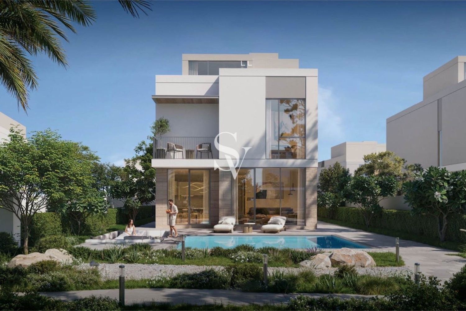 Villa T4 em The Valley, UAE N.º 111458