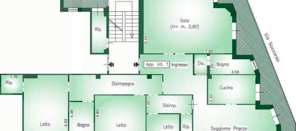 9-Zimmer Wohnung in San Severo, Italy, Nr. 28039 4
