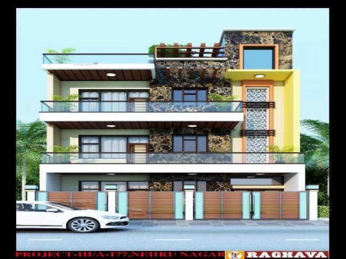 4 غرف نوم منزل في Ghaziabad, India رقم 54817