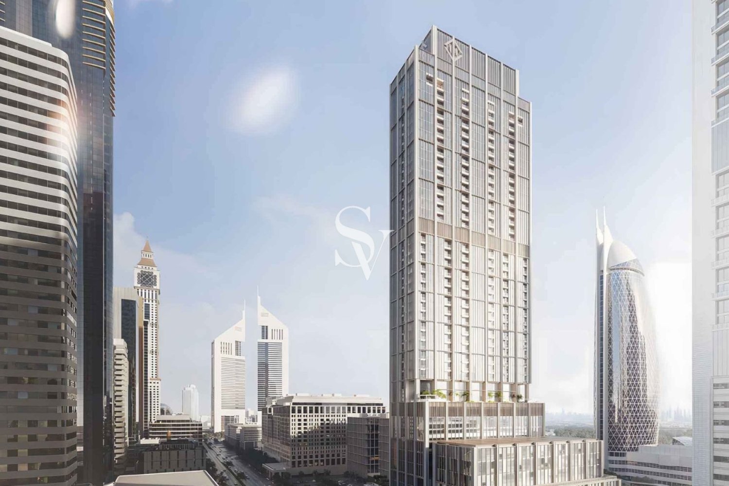 Квартира с 1 спальней в DIFC, Дубай, ОАЭ № 107480