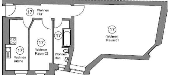 2 rooms Apartment in Wilmersdorf, Germany No. 233073 5