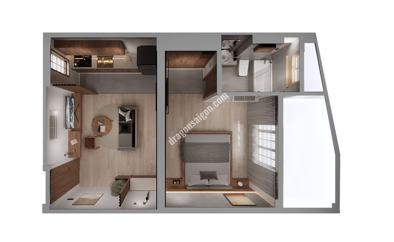 استوديو في District 1, Vietnam رقم 20363