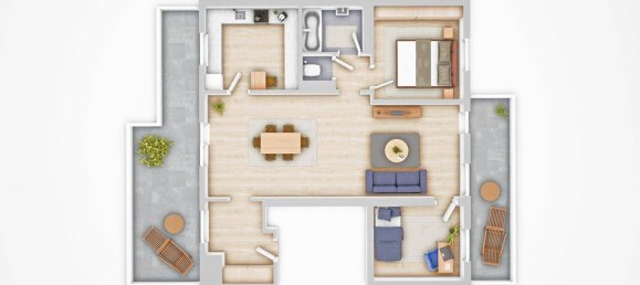 3 rooms Apartment in Favoriten, Austria No. 222123 13