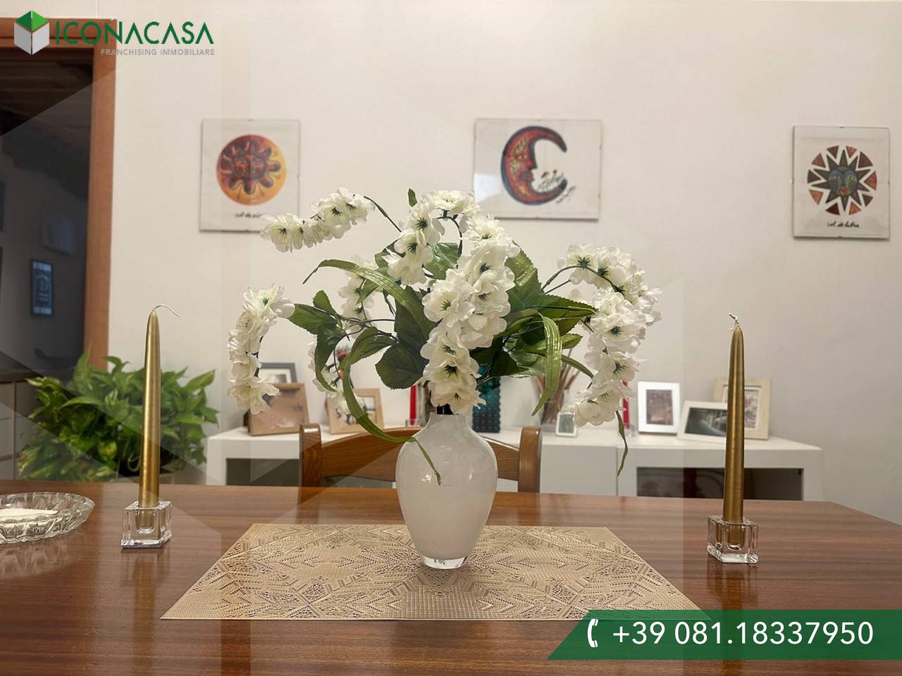 Квартира с 3 комнатами в Неаполь, Италия № 26289