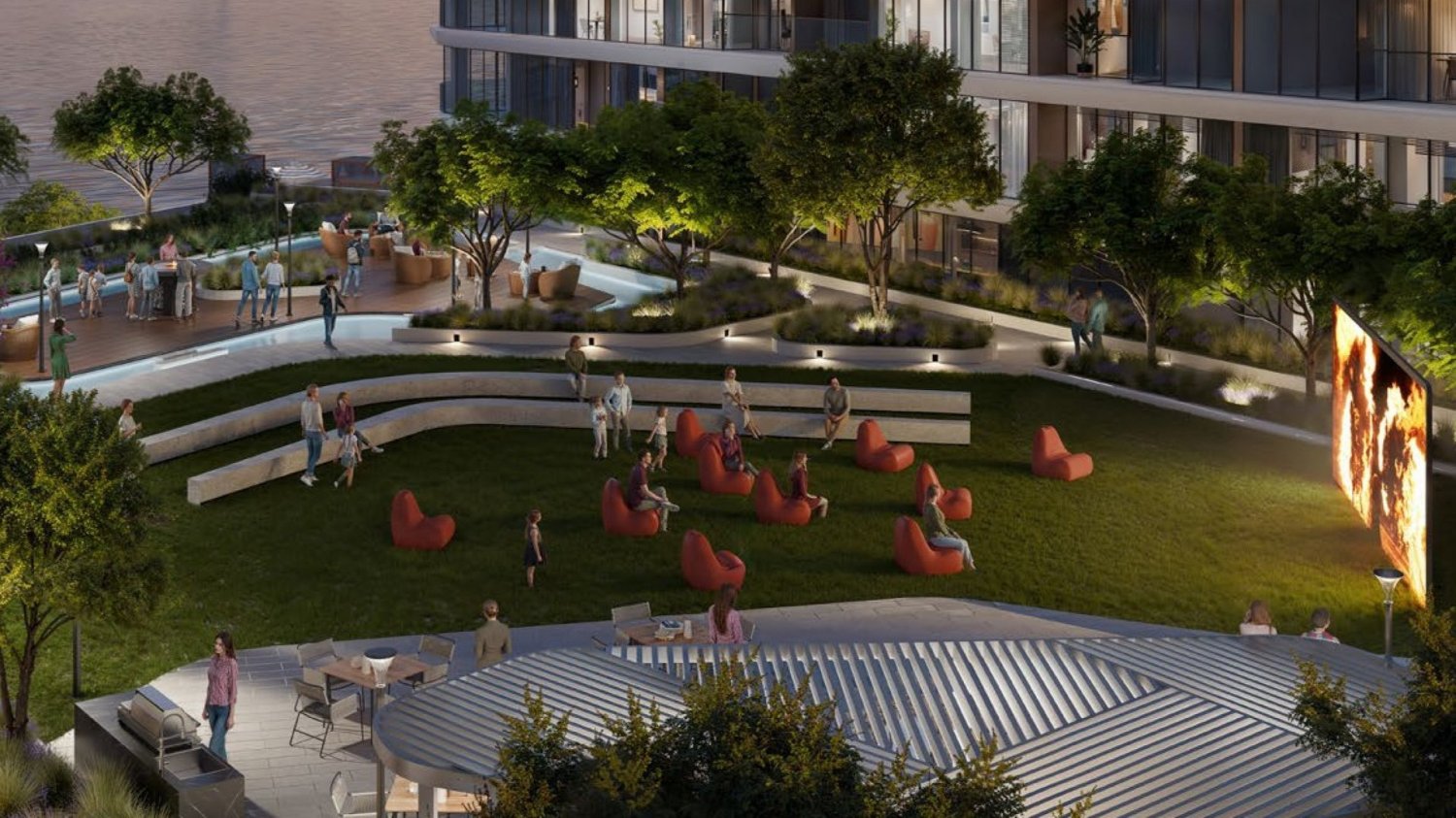 Квартира с 2 спальнями в Delphine Beach Residences, Умм-эль-Кайвайн, ОАЭ № 63967