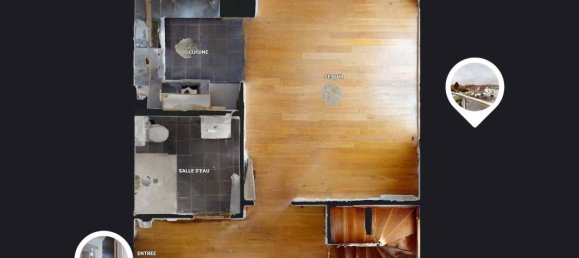 Dúplex de 1 dormitorio en Croix, France No. 99480 14