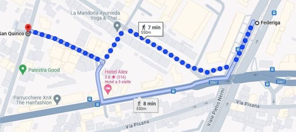 2 rooms Apartment in Florence, Italy No. 193927 19