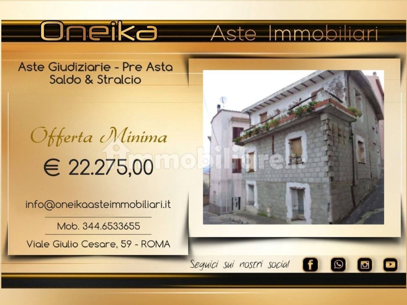 4 bedrooms Apartment in Orosei, Italy No. 336874