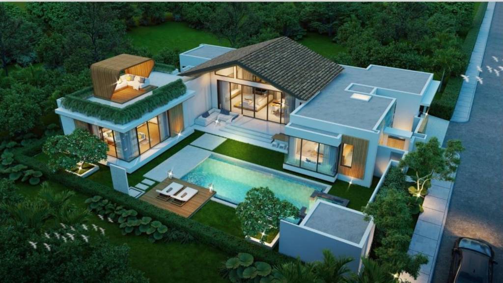 Вилла с 3 спальнями в Пхукет, Таиланд № 61861