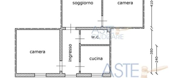 Apartamento de 4 divisões em Castellaneta, Italy N.º 276123 2