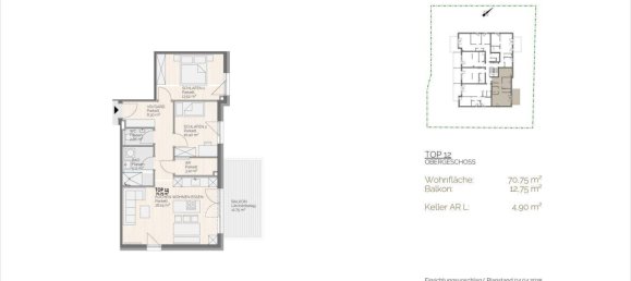 3-Zimmer Wohnung in Ried im Innkreis, Austria, Nr. 182146 4