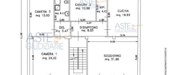 Квартира с 5 комнатами в Кальяри, Италия № 211185 39