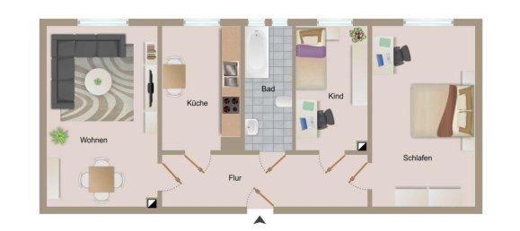 2 غرف نوم شقة في Dresden, Germany رقم 328889 11