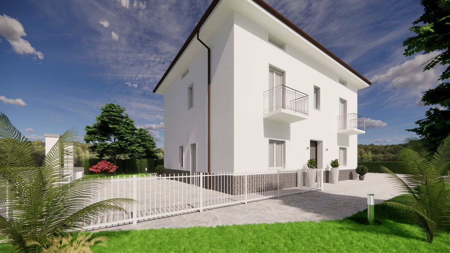 Apartamento de 2 habitaciónes en Cornate d'Adda, Italy No. 8793