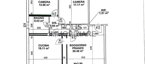 2 Schlafzimmer Wohnung in Novi di Modena, Italy, Nr. 366052 34