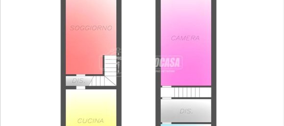 Dúplex de 2 habitaciónes en Bastida Pancarana, Italy No. 310651 4